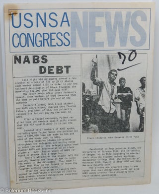 Cat.No: 290914 USNSA Congress News. NABS Debt