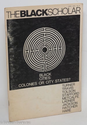 Cat.No: 291067 The Black Scholar, vol. 1, no. 6, April, 1970. Robert Chrisman