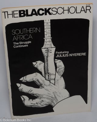 Cat.No: 291143 The Black Scholar: Volume 8, Number 2, October 1976: Southern Africa; The...