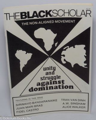 Cat.No: 291144 The Black Scholar: Volume 8, Number 3, December 1976: The Non-Aligned...
