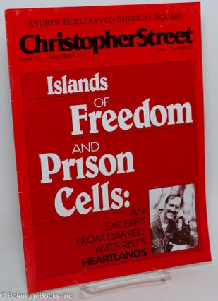 Cat.No: 291213 Christopher Street: #191, November 9, 1992: Islands of Freedon & Prison...