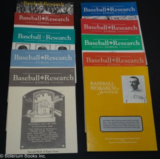 Cat.No: 291238 Baseball Research Journal [1984-2013, 31 issues, partial run