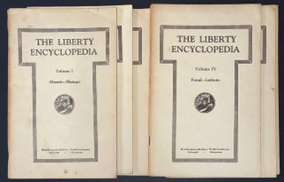 Cat.No: 291277 The Liberty Encyclopedia [six volumes, complete]. Emanuel Haldeman-Julius