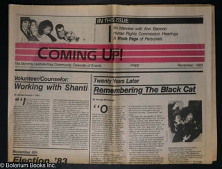 Cat.No: 291293 Coming Up! November 1983; Working With Shanti & Remembering the Black Cat....