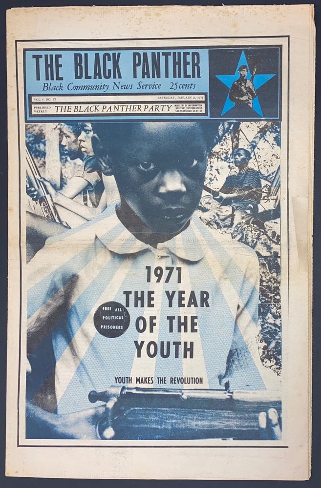 Cat.No: 291363 The Black Panther Black Community News Service. Vol. V no. 27, Saturday, January 2, 1971