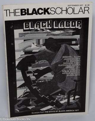 Cat.No: 291378 The Black Scholar: Volume 9, Number 1, September 1977. Robert L. Allen