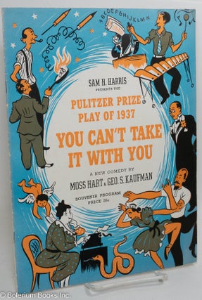 Cat.No: 291619 Souvenir Program for the 1937 production of You Can't Take It With You at...