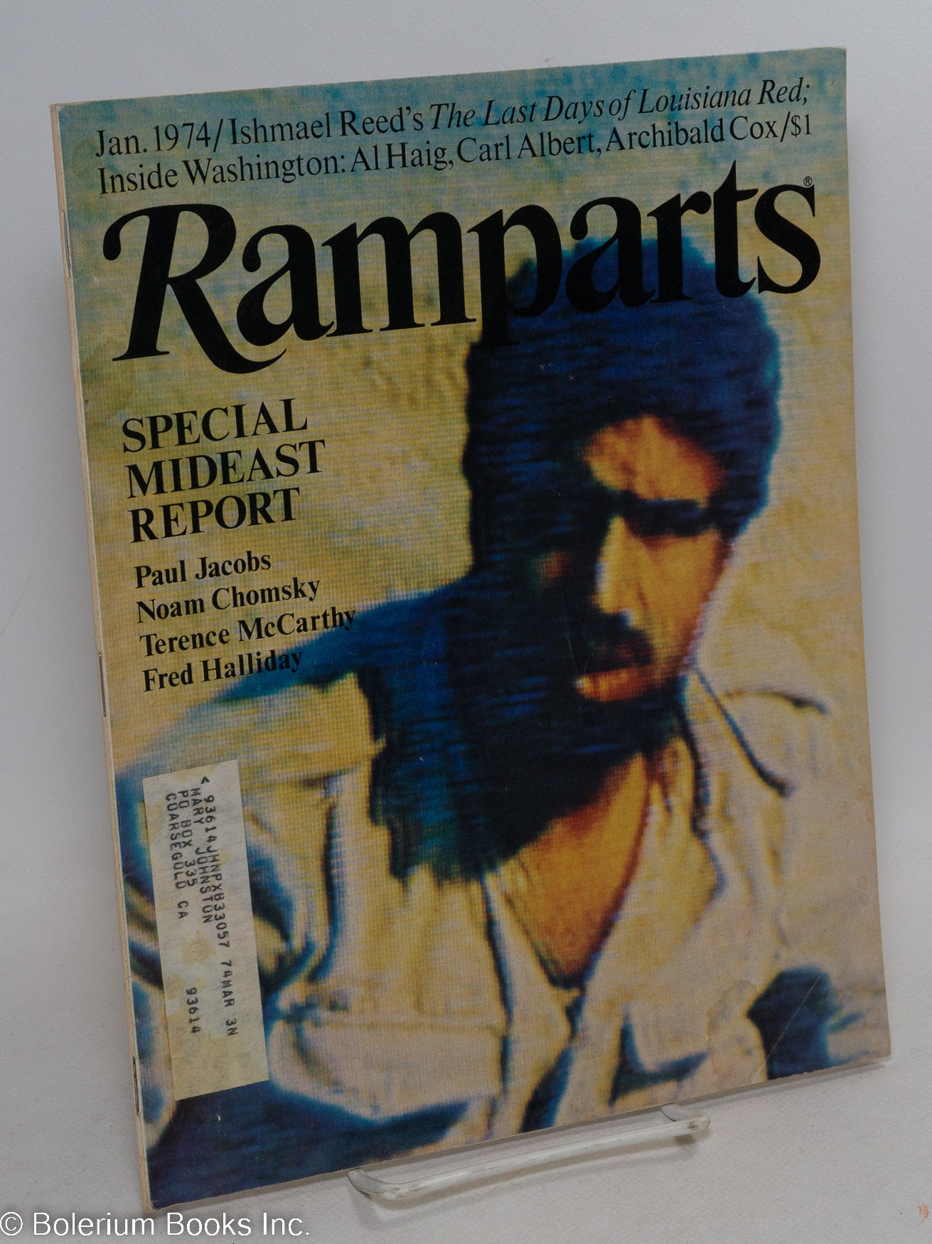 David Horowitz Ramparts Ramparts: volume 12, number 6, Jan. 1974 | Bo Burlingham, editorial ...