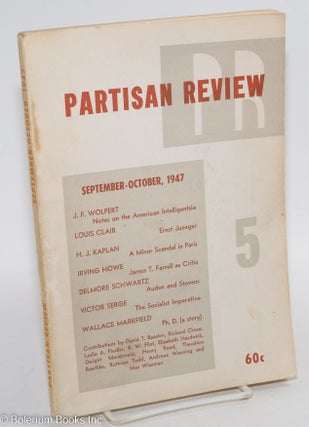 Cat.No: 291646 Partisan review, Vol. 14, no. 5, September-October 1947. William Phillips,...