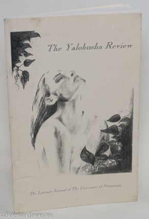 Cat.No: 291765 The Yalobusha Review: the literary journal of the University of...