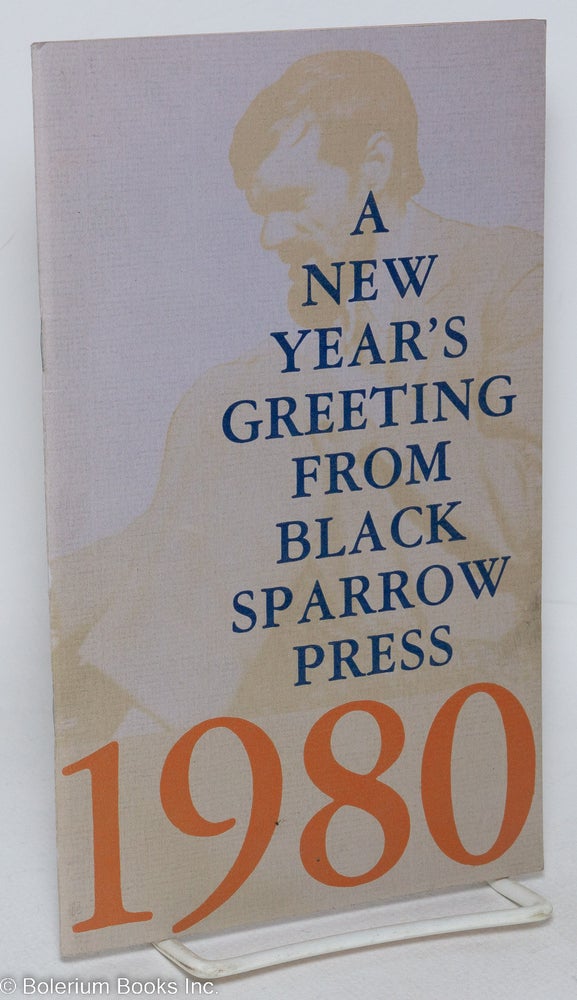 Cat.No: 291810 D. H. Lawrence & the High Temptation of the Mind: a New Year's Greeting from Black Sparrow Press 1980. D. H. Lawrence, Charles Olson.