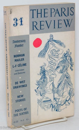Cat.No: 291858 The Paris Review: vol. 8, #31, Winter/Spring 1964: Anniversary Number....