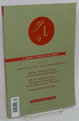 Cat.No: 292027 GLQ: a journal of lesbian and gay studies; vol. 10, #2. Carolyn Dinshaw,...