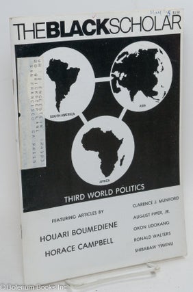 Cat.No: 292036 The Black Scholar: Volume 6, Number 8, May 1975: Third World Politics....