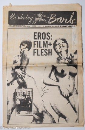 Cat.No: 292045 Berkeley Barb: vol. 11, #22 (#277) Dec. 4-10, 1970; Eros: Film + Flesh....