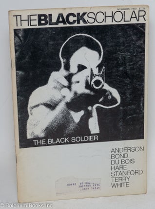 Cat.No: 292310 The Black Scholar: Volume 2, Number 3, November 1970; The Black Soldier....