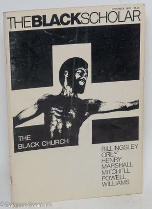Cat.No: 292323 The Black Scholar: Volume 2, Number 4, December 1970; The Black Church....