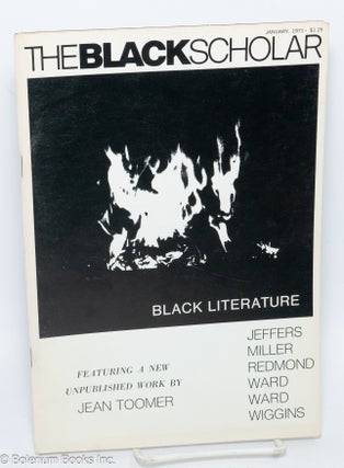 Cat.No: 292328 The Black Scholar: Volume 2, Number 5, January 1971; Black Literature....