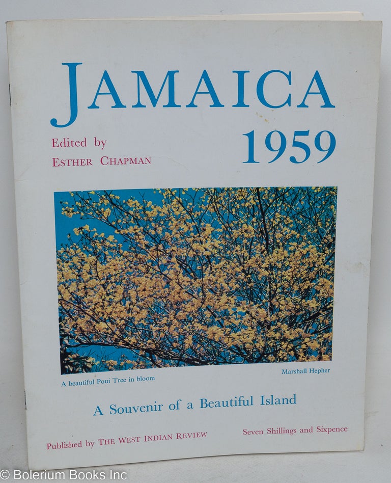 Cat.No: 292341 Jamaica 1959 - The Pleasure Island of the World. A Souvenir of a Beautiful Island. Esther Chapman.