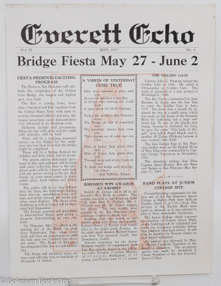 Cat.No: 292379 Everett Echo; May 1937. Vol. IX, No. 6. [lead stories:] Bridge Fiesta...