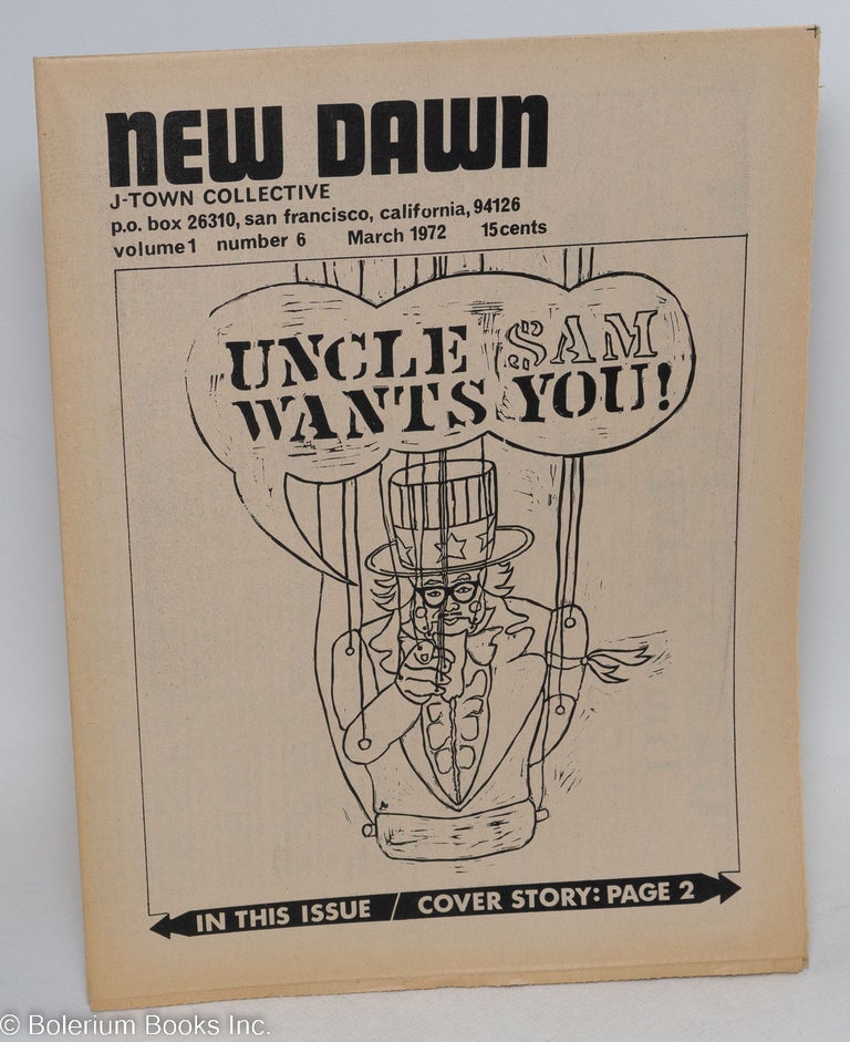 Cat.No: 292520 New Dawn; vol. 1 no. 6 (March 1972)