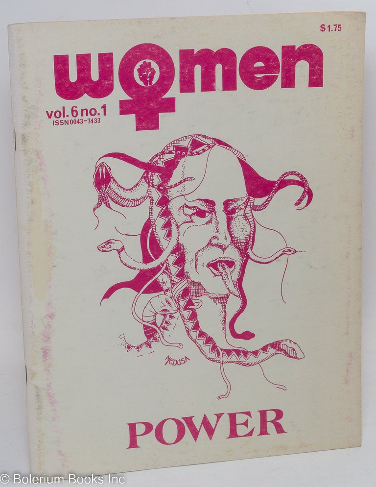 Cat.No: 292587 Women: a journal of liberation; vol. 6, #1: Power. Leila Rupp, Fran Winant, JEB.
