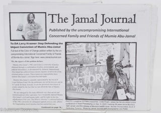 Cat.No: 292600 The Jamal Journal, Published by the uncompormising International Concerned...