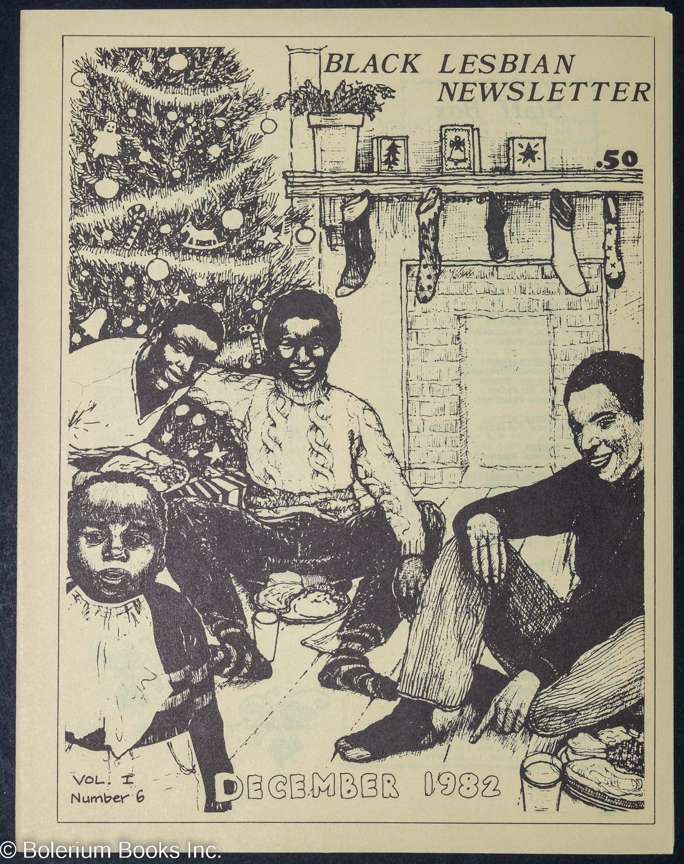 Black lesbian newsletter; Vol. 1, No. 6 December 1982 on Bolerium Books