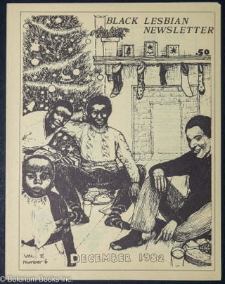 Cat.No: 292622 Black lesbian newsletter; Vol. 1, No. 6 (December 1982