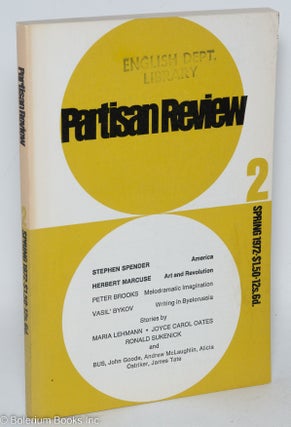 Cat.No: 292649 Partisan Review, Vol. 39, No. 2, Spring 1972. William Phillips