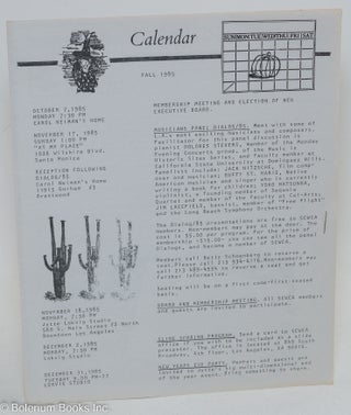 Cat.No: 292681 Calendar: Fall 1985