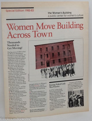 Cat.No: 292700 The Woman's Building: a public center for women's culture. Special Edition...