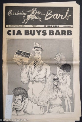 Cat.No: 292805 Berkeley Barb: vol. 9, #5 (#207) Aug 1 - 7 1969: CIA buys Barb. Allan...