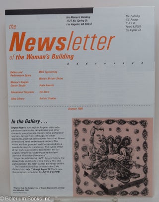Cat.No: 292829 The Newsletter of the Woman's Building: Summer 1986