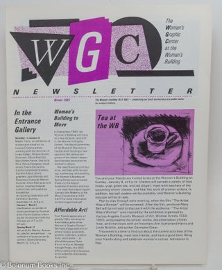 Cat.No: 292845 WGC: The Women's Graphic Center Newsletter; Winter 1983
