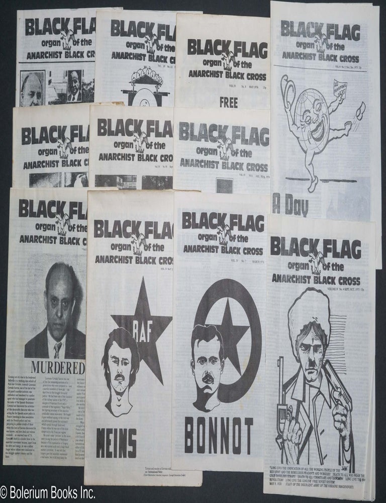 Cat.No: 292849 Black Flag: Bulletin of the Anarchist Black Cross, vol. IV [11 issues]