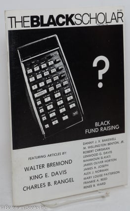 Cat.No: 292859 The Black Scholar: Volume 7, Number 6, March 1976; Black Fund Raising....