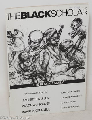 Cat.No: 292861 The Black Scholar: volume 5 number 9, June 1974; The Black Family