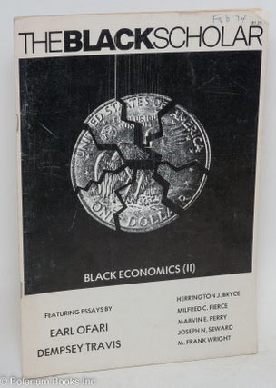 Cat.No: 292949 The Black Scholar, volume 5 number 5 (February 1974): Black Economics...