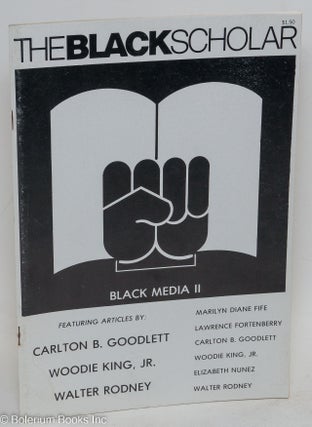 Cat.No: 292956 The Black Scholar, volume 6 number 3, November 1974: Black Media II....
