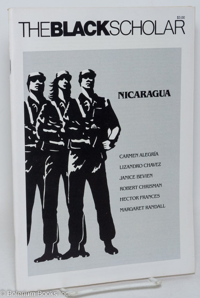 Cat.No: 293023 The Black Scholar, volume 14, number 2, March/April 1983: Nicaragua. Robert Chrisman.