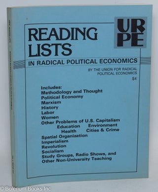 Cat.No: 293074 Reading lists in radical political economics vol. 3, Winter 1977. URPE