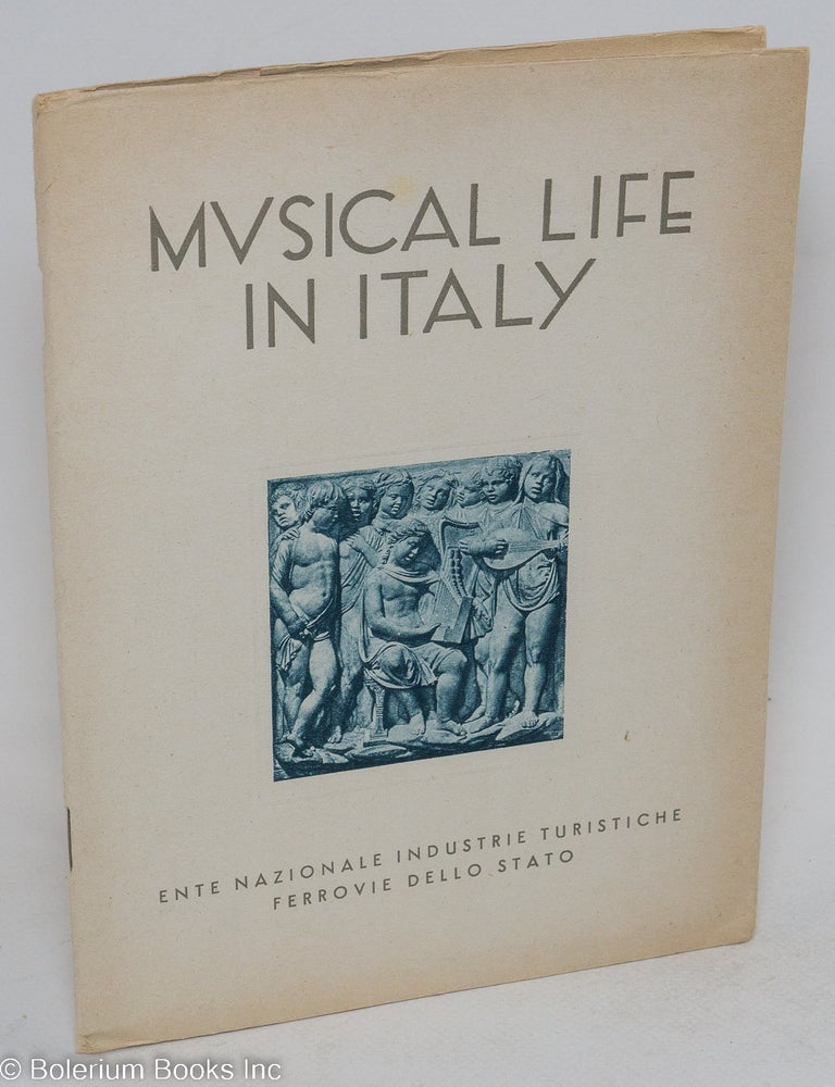 Cat.No: 293094 Musical Life in Italy