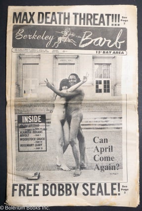 Cat.No: 293167 Berkeley Barb: vol. 10, #12 (#241) March 27-April 2, 1970: Max Death...