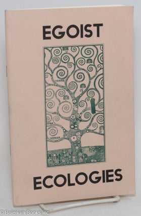 Cat.No: 293183 Egoist ecologies