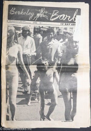 Cat.No: 293262 Berkeley Barb: vol. 10, #22 (#251) June 5-June 11, 1970. Max Scherr, Jane