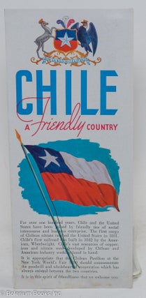Cat.No: 293300 Chile: A Friendly Country