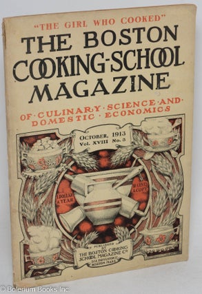 Cat.No: 293336 The Boston Cooking School Magazine, of Culinary Science and Domestic...