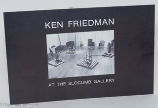 Cat.No: 293458 Ken Friedman at the Slocumb Gallery. Ken Friedman