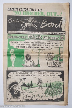 Cat.No: 293575 Berkeley Barb: vol. 17, #25 (#410) June 22-28, 1973; Gazette Editor Tells...